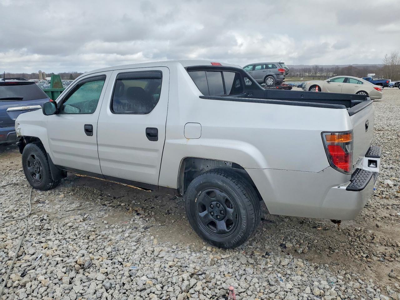 2008 Honda Ridgeline Rts Серебряный vin: 2HJYK16478H000819