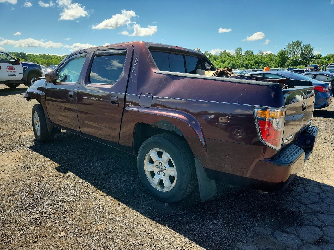 2008 Honda Ridgeline Burgundy vin: 2HJYK16478H524441