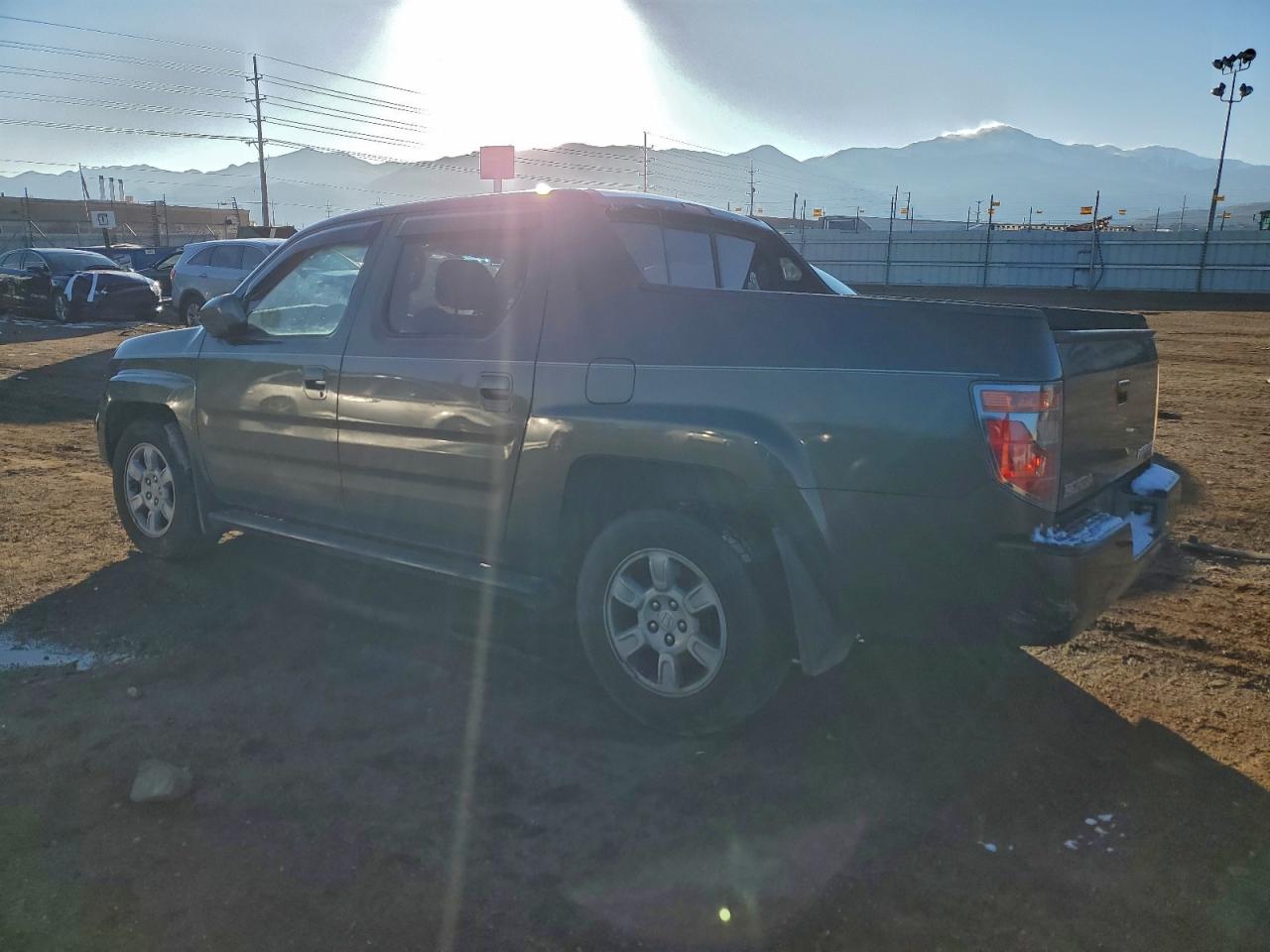 2006 Honda Ridgeline Rts Gray vin: 2HJYK16486H502008
