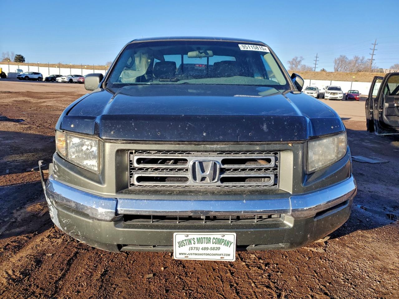 2006 Honda Ridgeline Rts Gray vin: 2HJYK16486H502008
