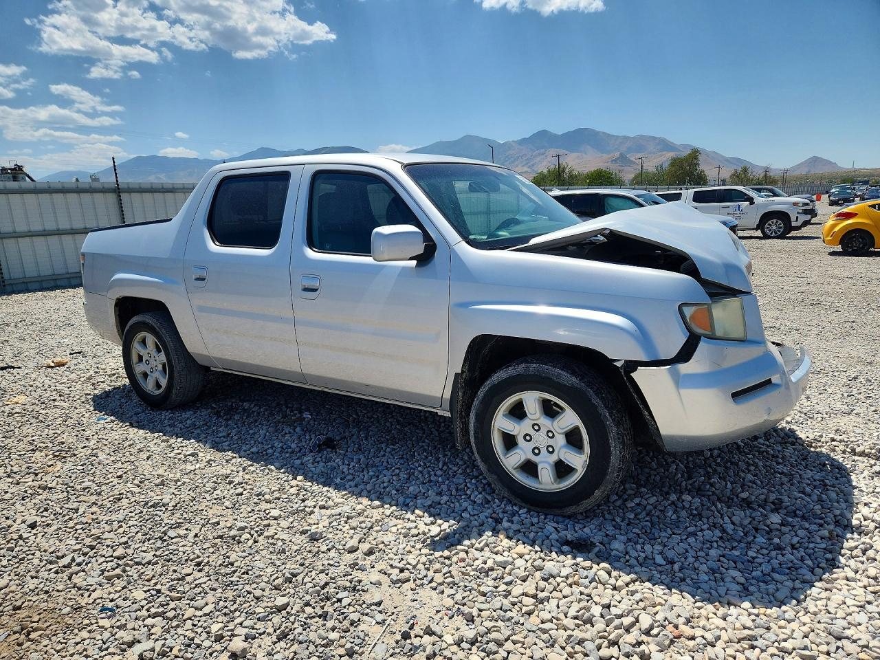 2006 Honda Ridgeline Rts Серебряный vin: 2HJYK16486H551094