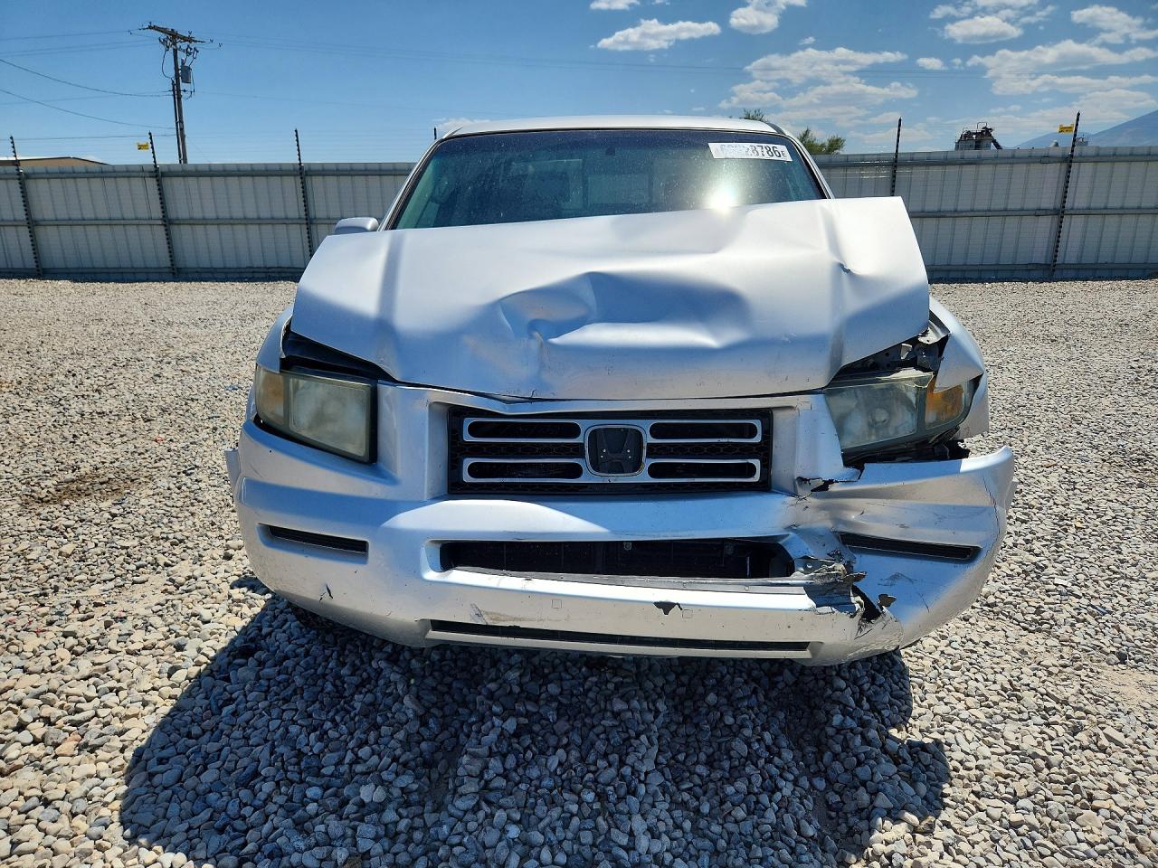 2006 Honda Ridgeline Rts Серебряный vin: 2HJYK16486H551094