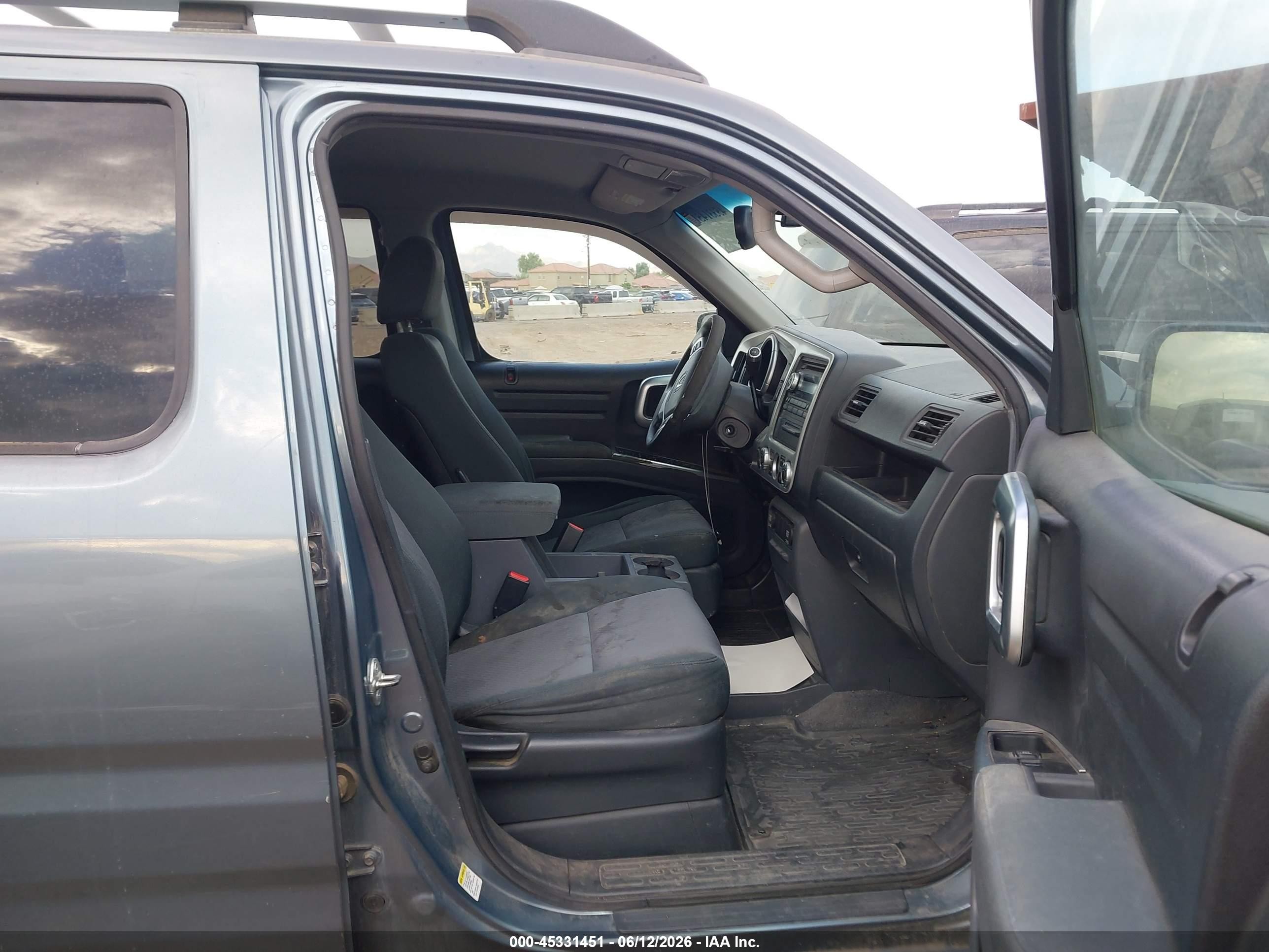 2006 Honda Ridgeline Rts Blue vin: 2HJYK16486H576321
