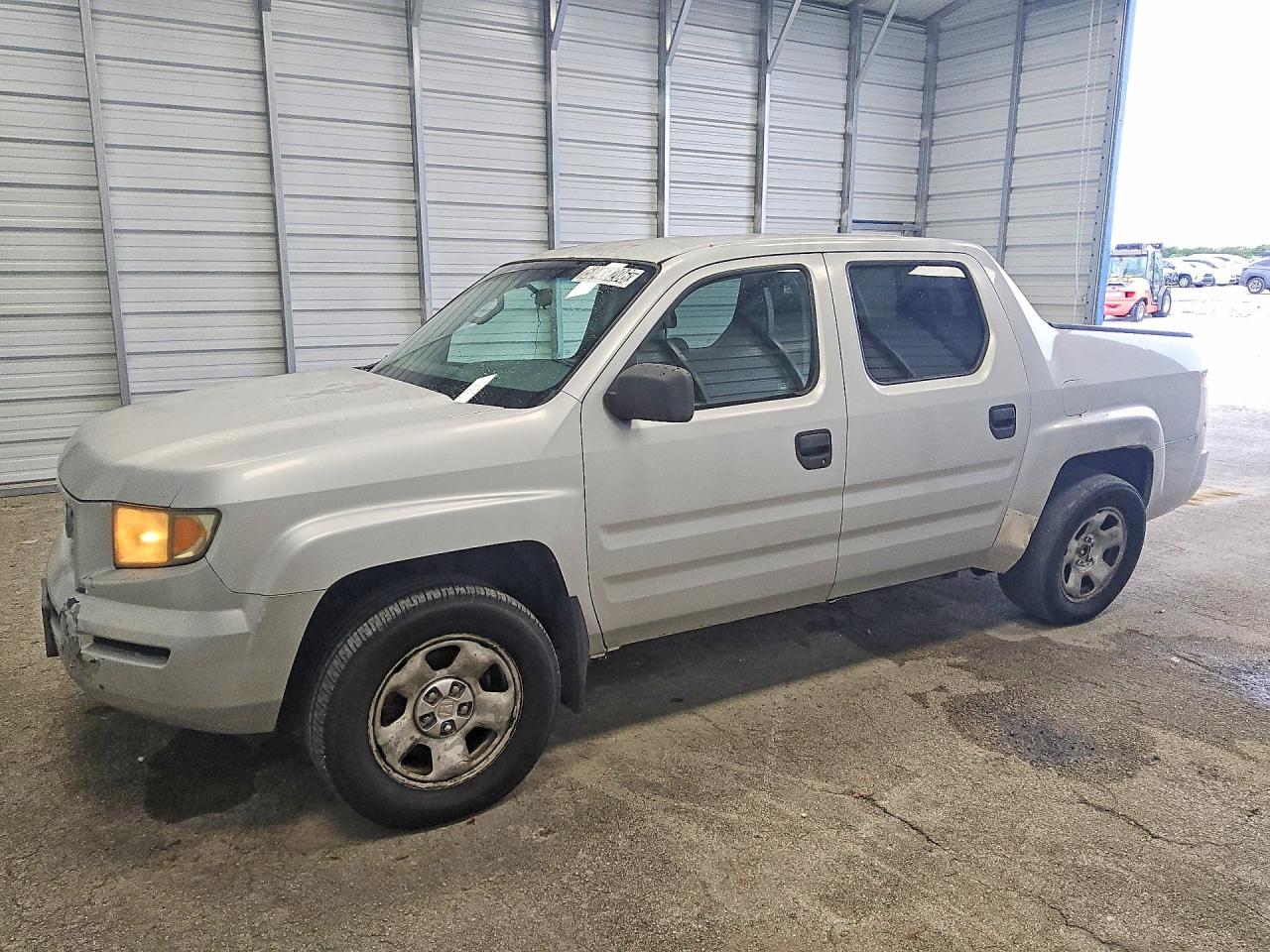 2007 Honda Ridgeline Rts Silver vin: 2HJYK16487H002514