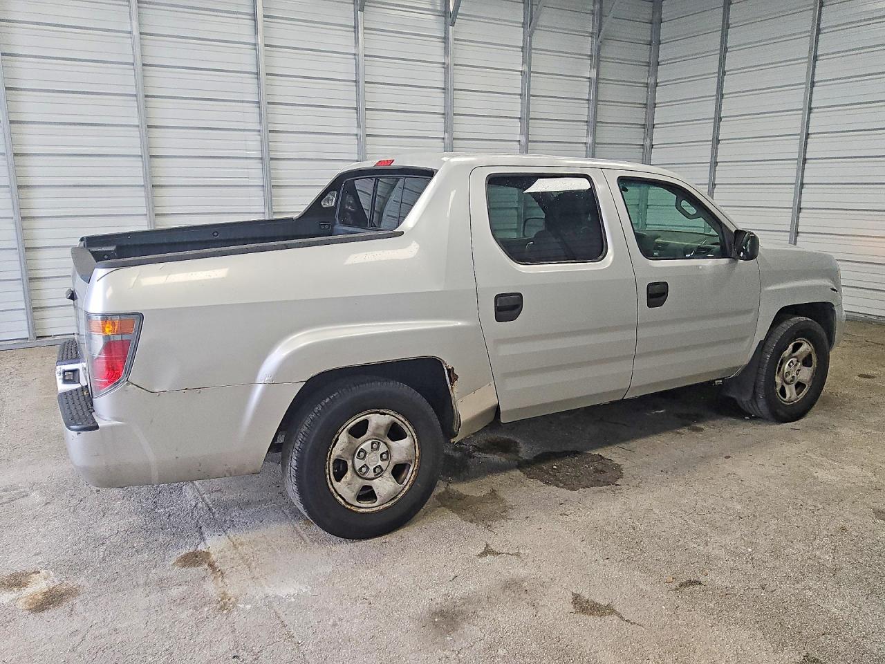 2007 Honda Ridgeline Rts Silver vin: 2HJYK16487H002514