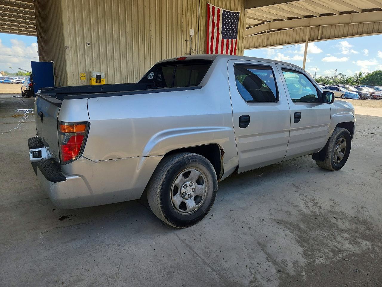 2007 Honda Ridgeline Rts Серебряный vin: 2HJYK16487H002514