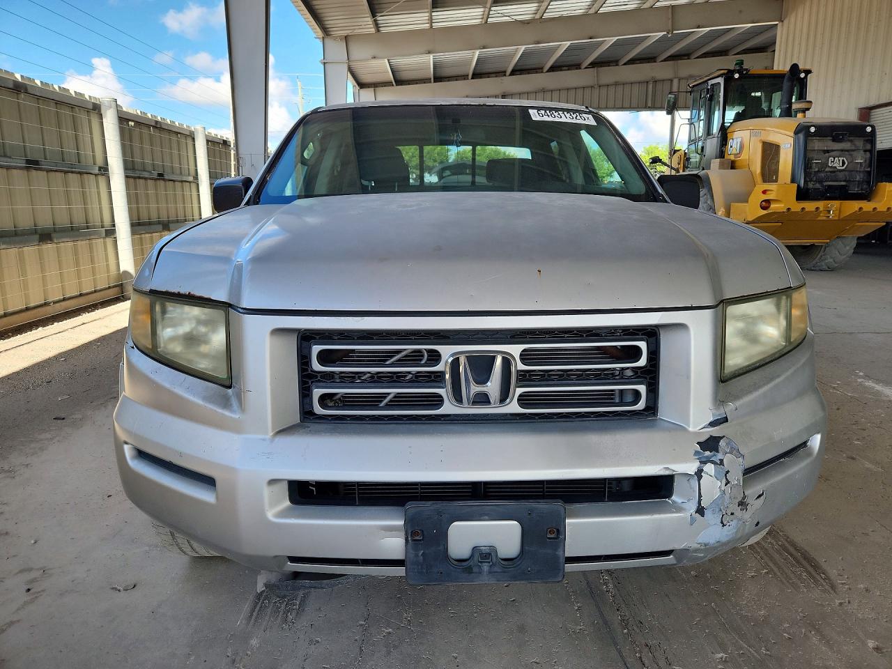 2007 Honda Ridgeline Rts Серебряный vin: 2HJYK16487H002514
