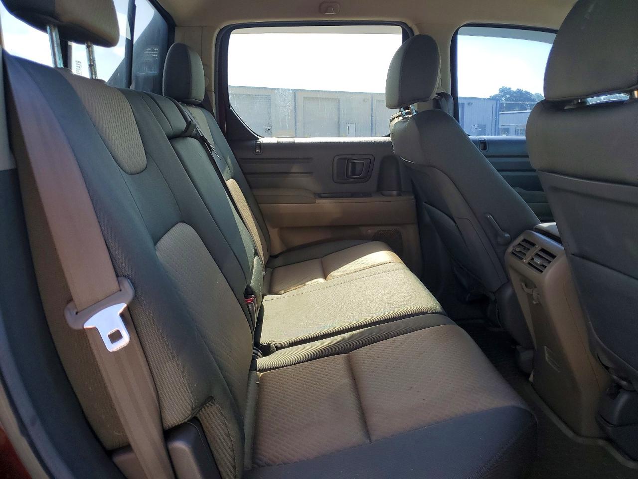 2007 Honda Ridgeline Rts Burgundy vin: 2HJYK16487H510420