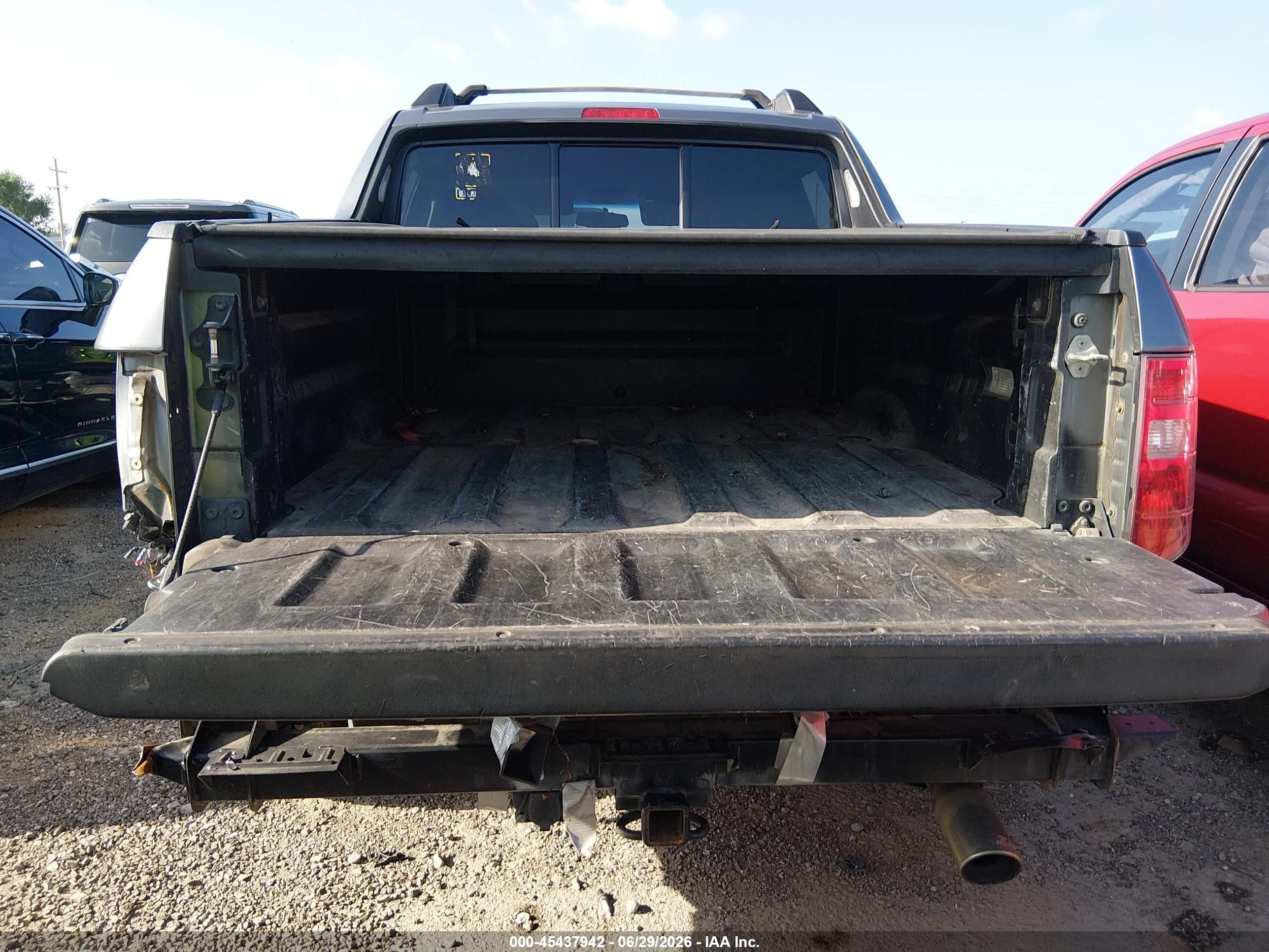 2009 Honda Ridgeline Rts Gray vin: 2HJYK16489H500201