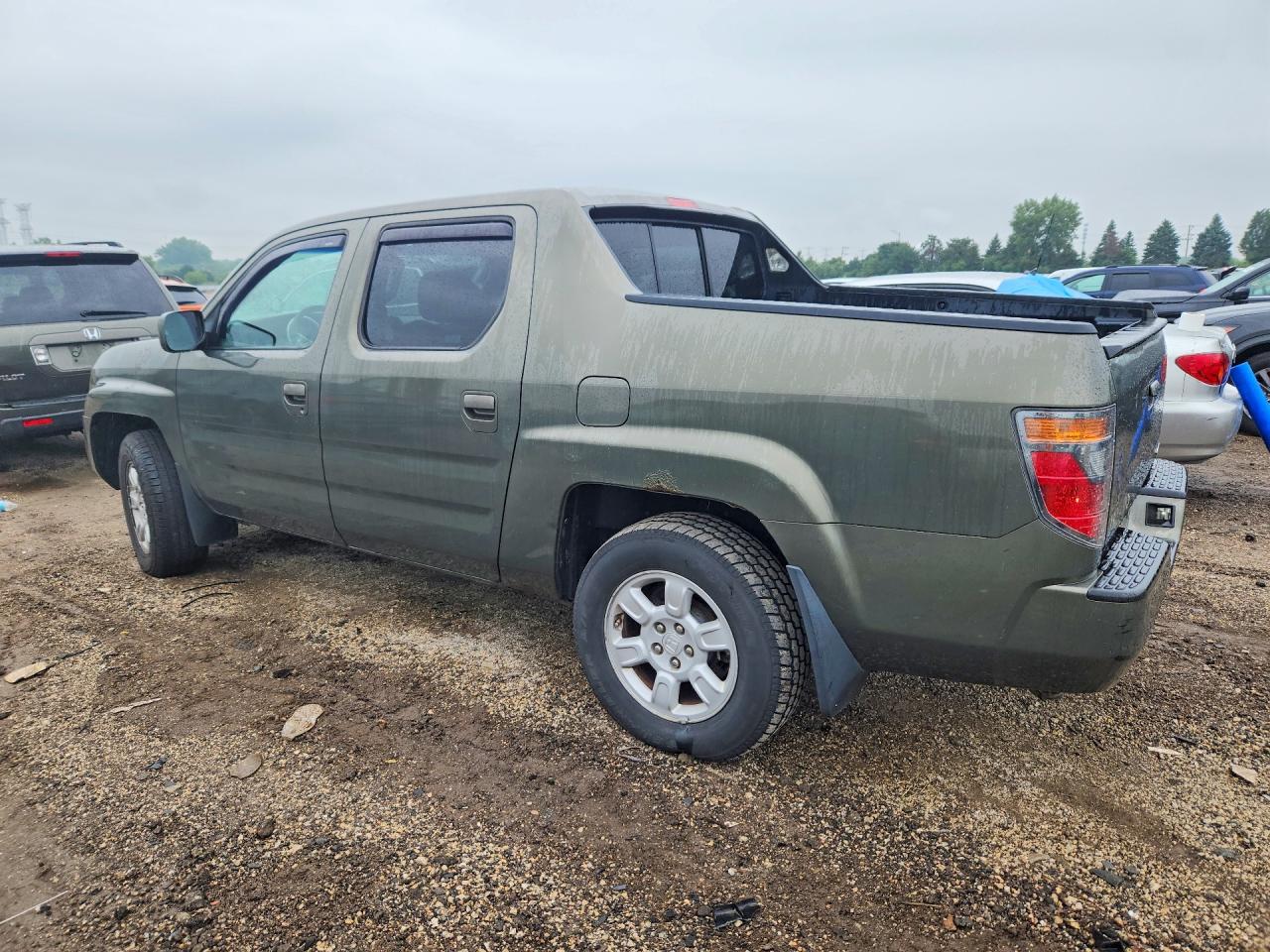 2006 Honda Ridgeline Rts Зеленый vin: 2HJYK16496H517049