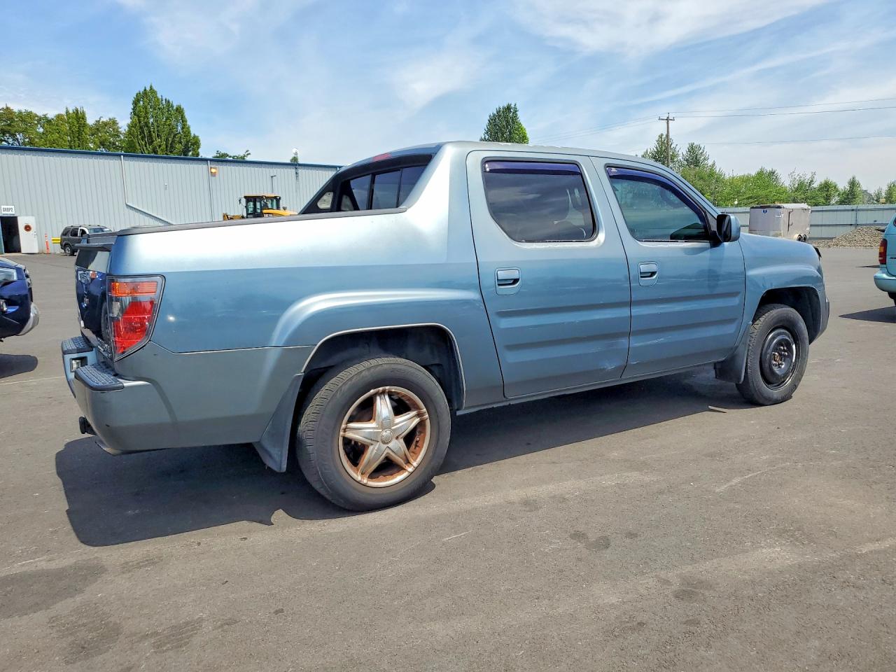 2007 Honda Ridgeline Rts Бирюзовый vin: 2HJYK16497H514377