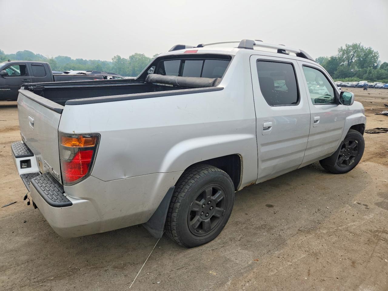 2008 Honda Ridgeline Rts Silver vin: 2HJYK16498H525462