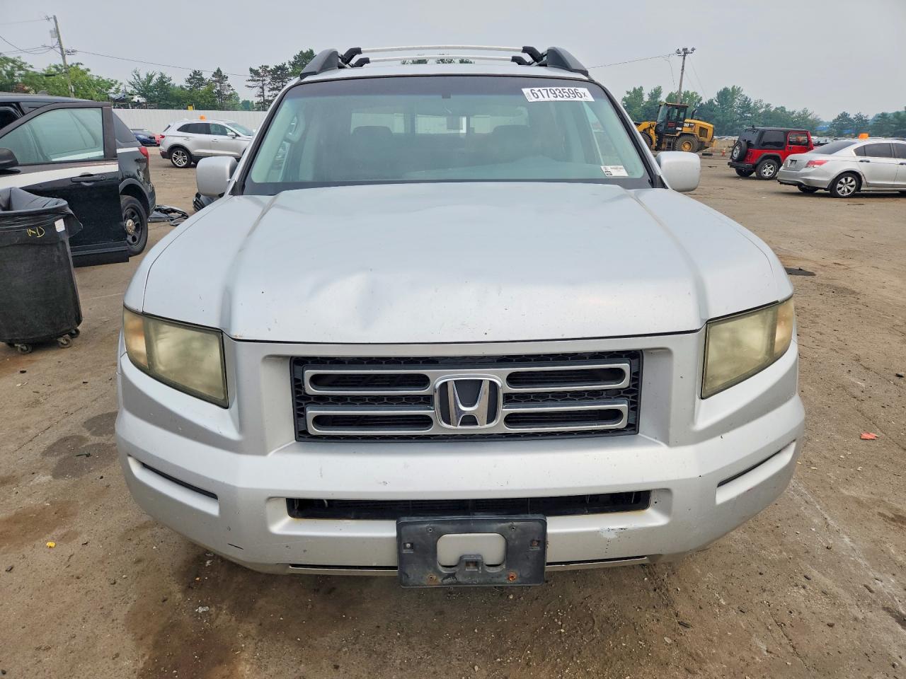 2008 Honda Ridgeline Rts Silver vin: 2HJYK16498H525462