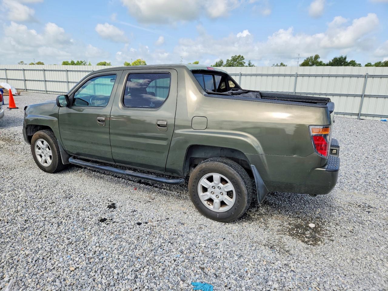 2006 Honda Ridgeline Rts Green vin: 2HJYK164X6H502009