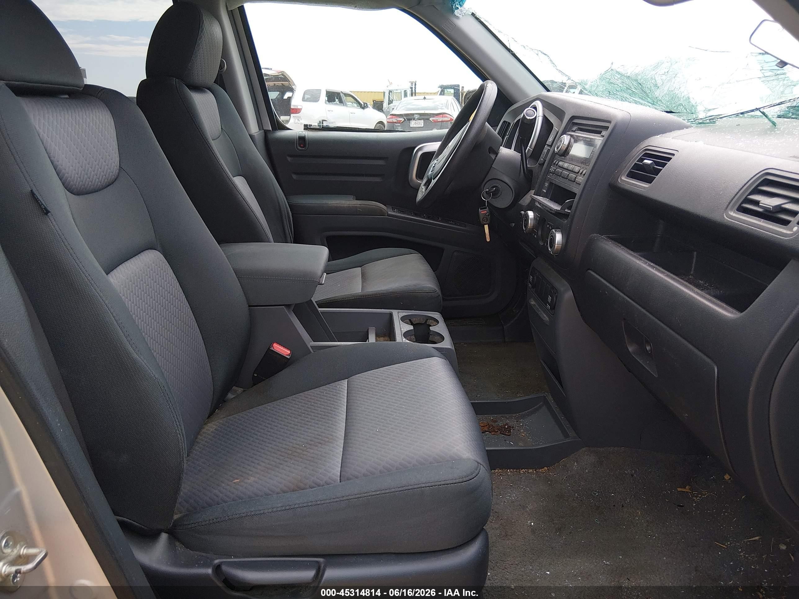 2007 Honda Ridgeline Rts Silver vin: 2HJYK164X7H507972