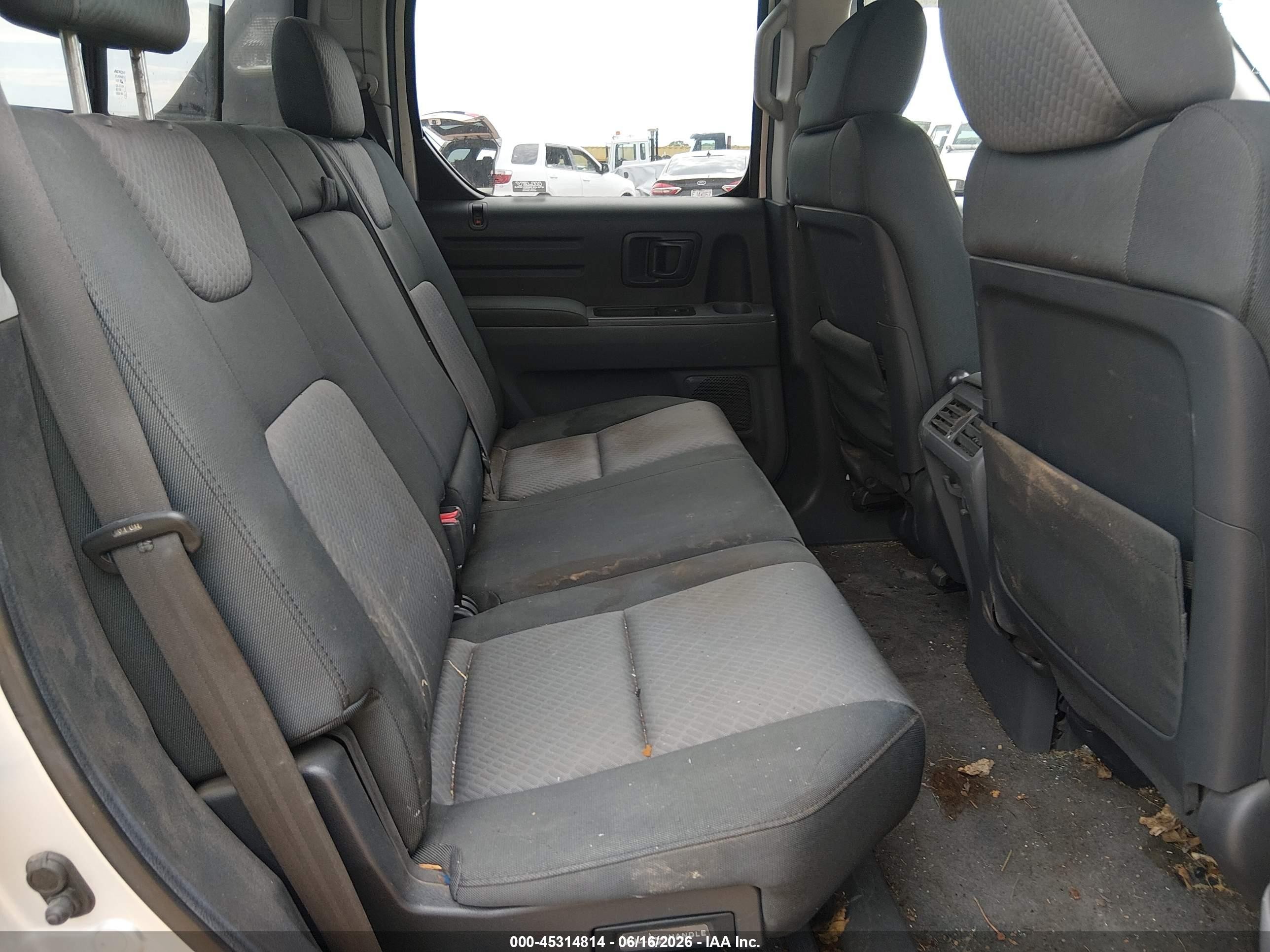 2007 Honda Ridgeline Rts Silver vin: 2HJYK164X7H507972