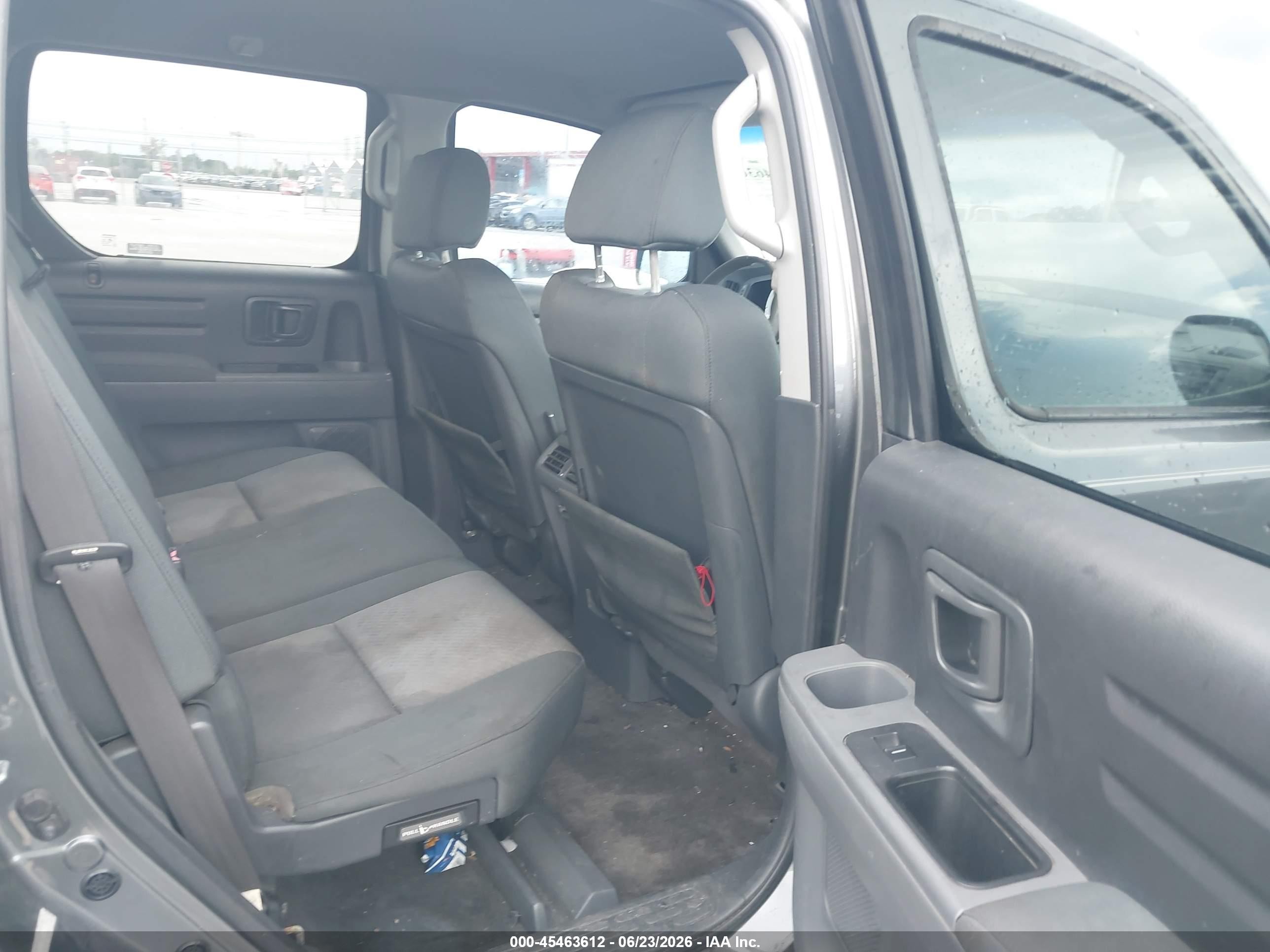2007 Honda Ridgeline Rts Gray vin: 2HJYK164X7H534802