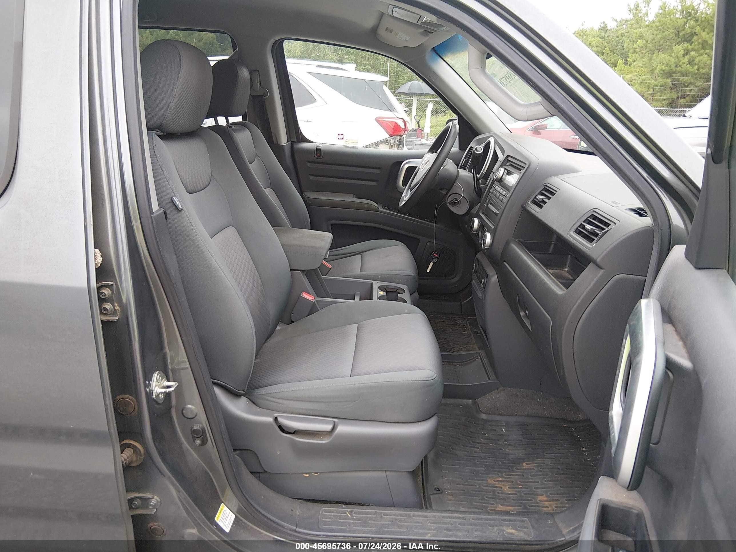 2008 Honda Ridgeline Rts Gray vin: 2HJYK164X8H520254