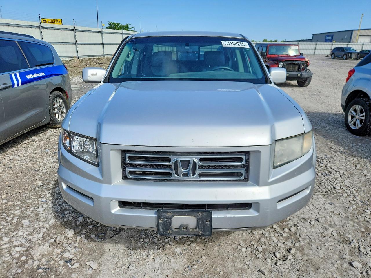 2006 Honda Ridgeline Rtl Silver vin: 2HJYK16506H544875