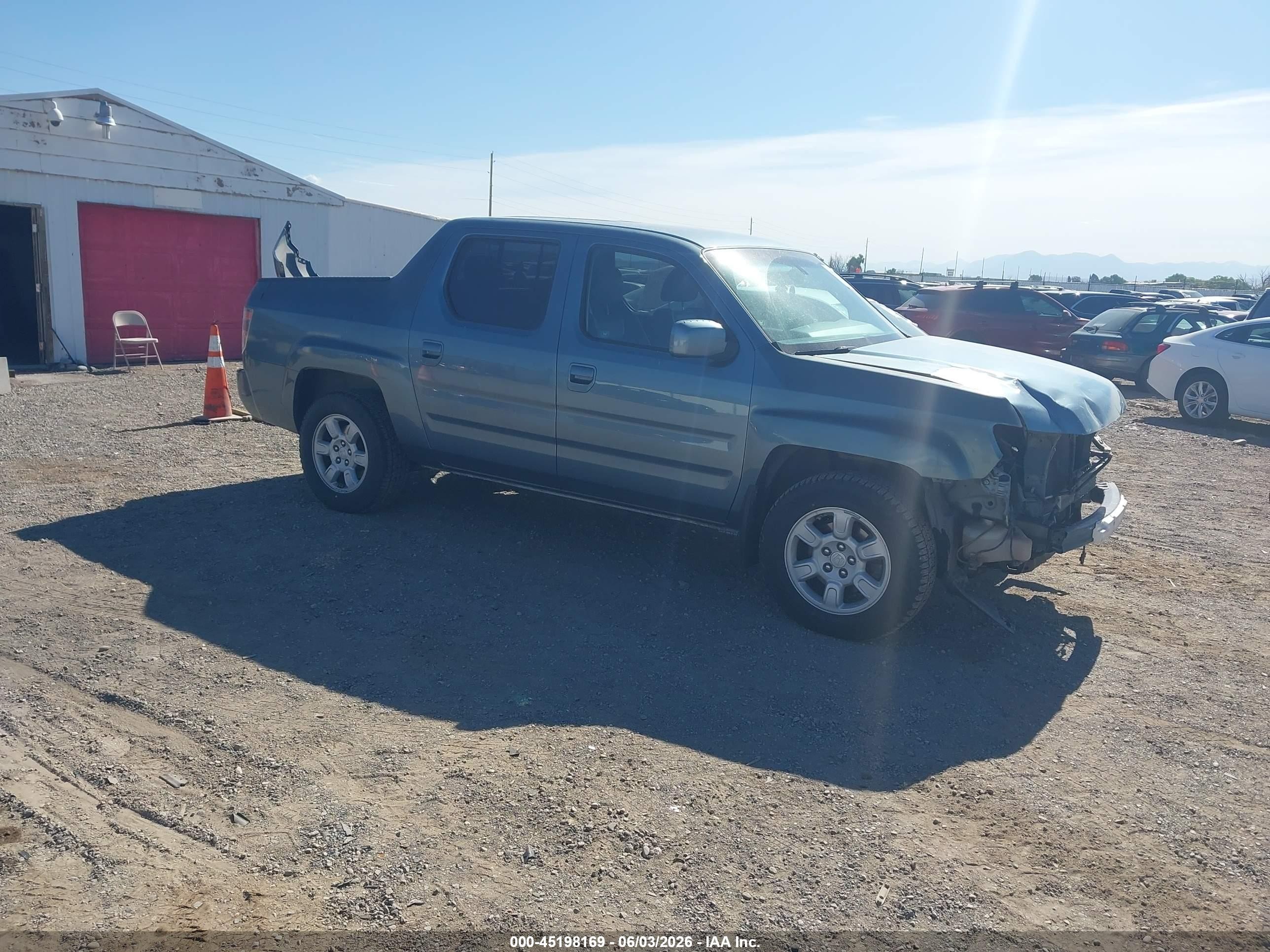 2006 Honda Ridgeline Rtl Blue vin: 2HJYK16506H548246