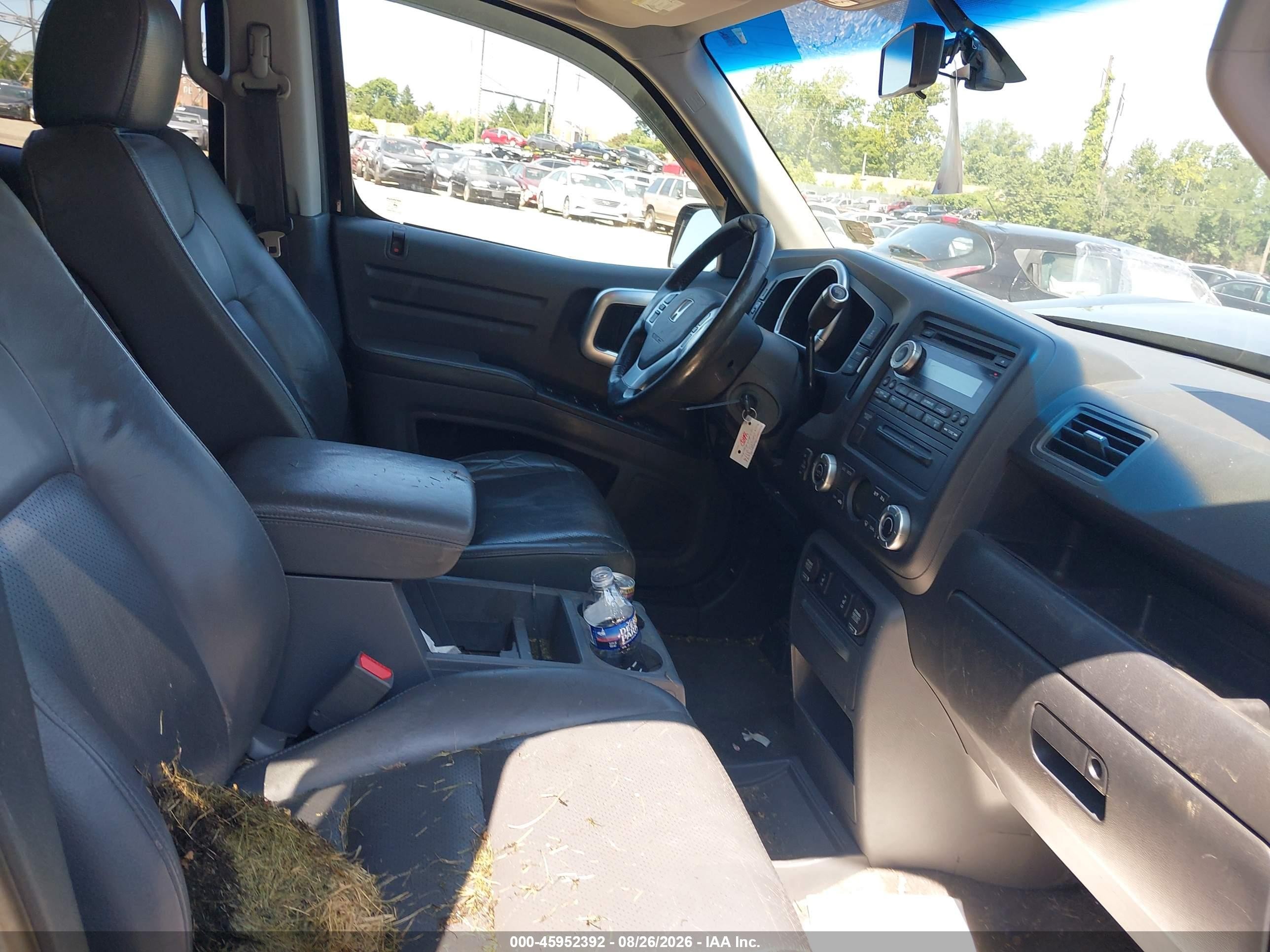 2007 Honda Ridgeline Rtl Черный vin: 2HJYK16507H507729