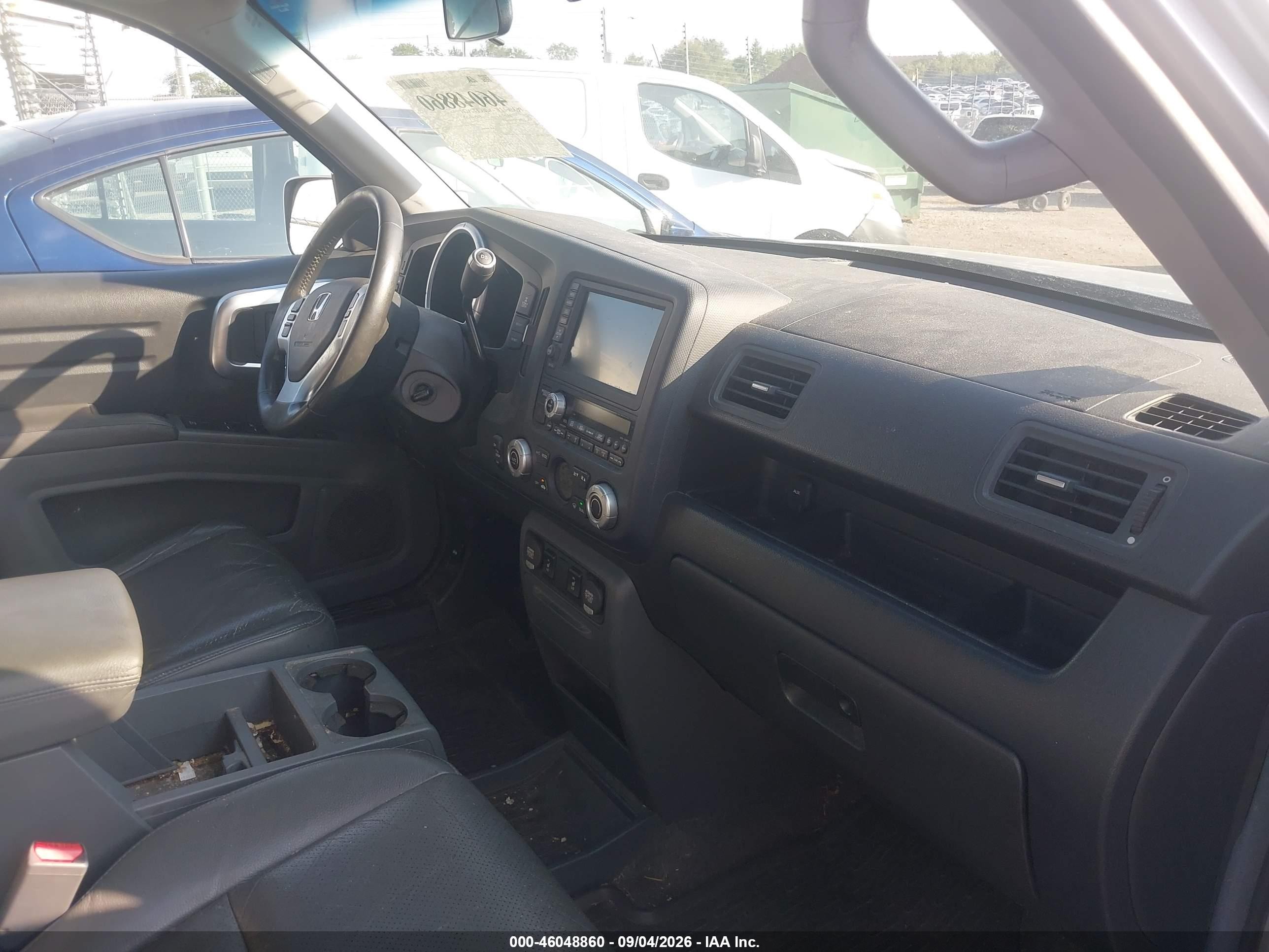 2007 Honda Ridgeline Rtl Silver vin: 2HJYK16507H516172