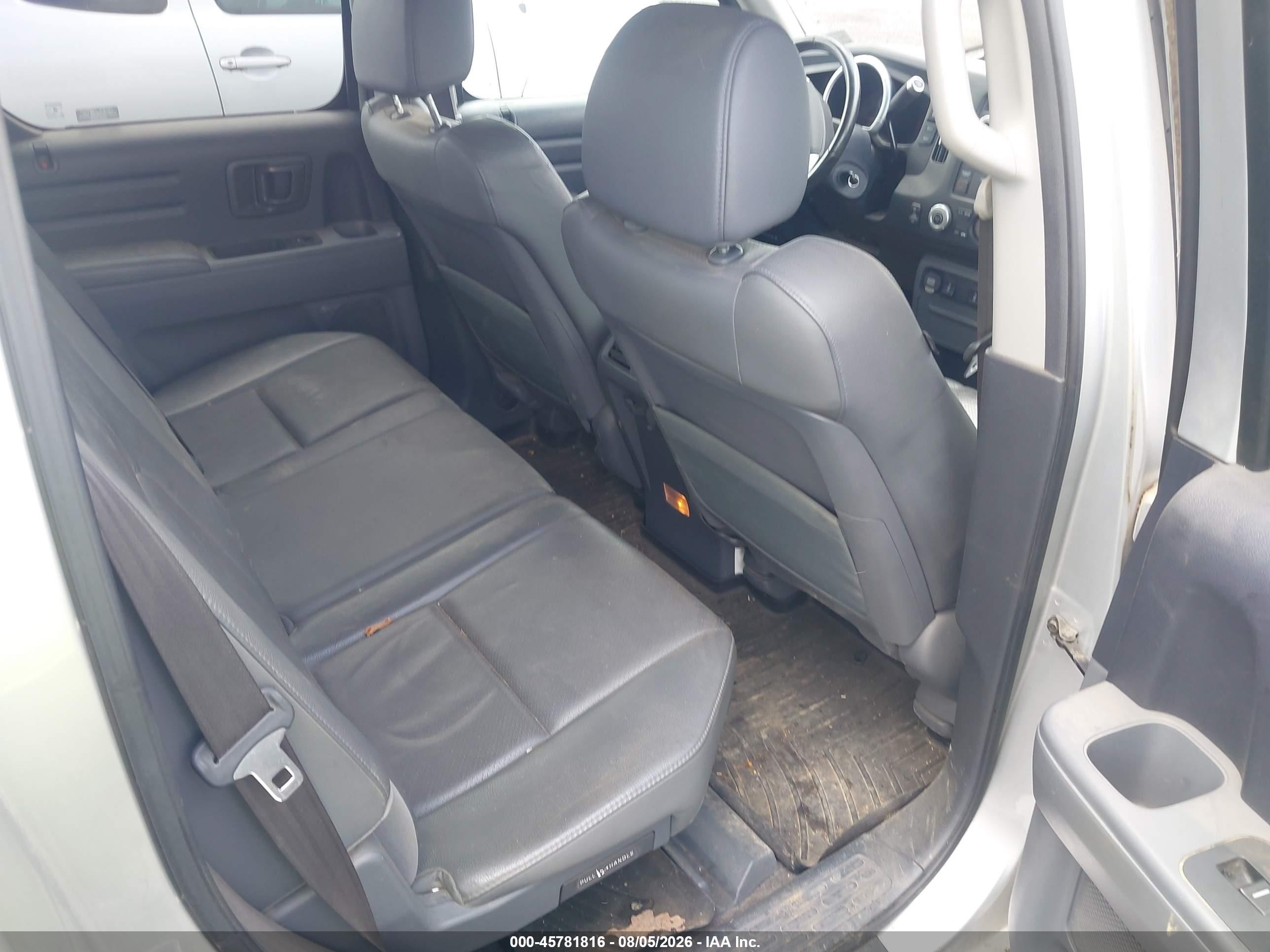 2007 Honda Ridgeline Rtl Silver vin: 2HJYK16507H529472