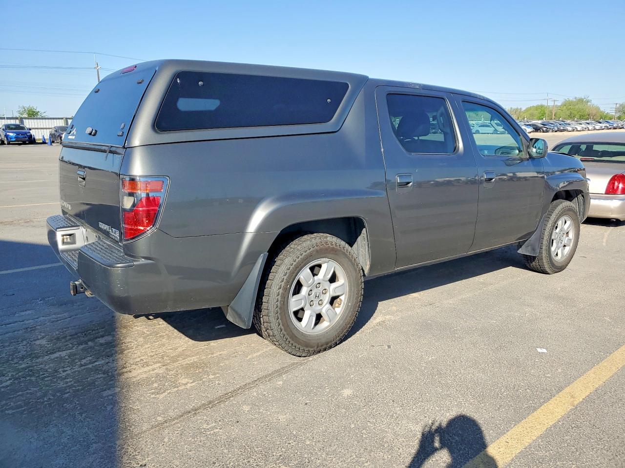 2007 Honda Ridgeline Rtl Charcoal vin: 2HJYK16507H542755