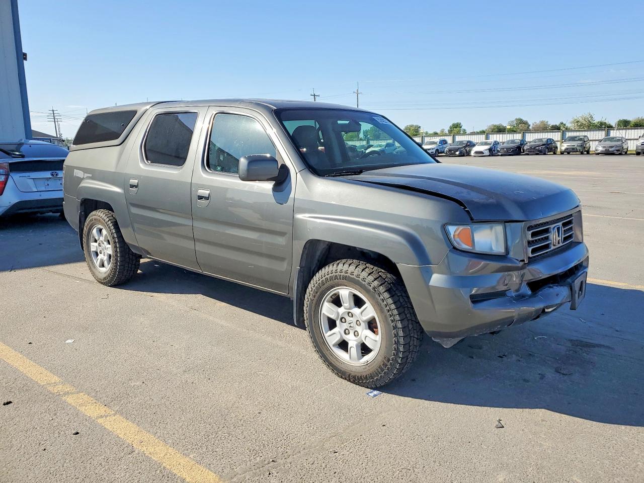 2007 Honda Ridgeline Rtl Charcoal vin: 2HJYK16507H542755