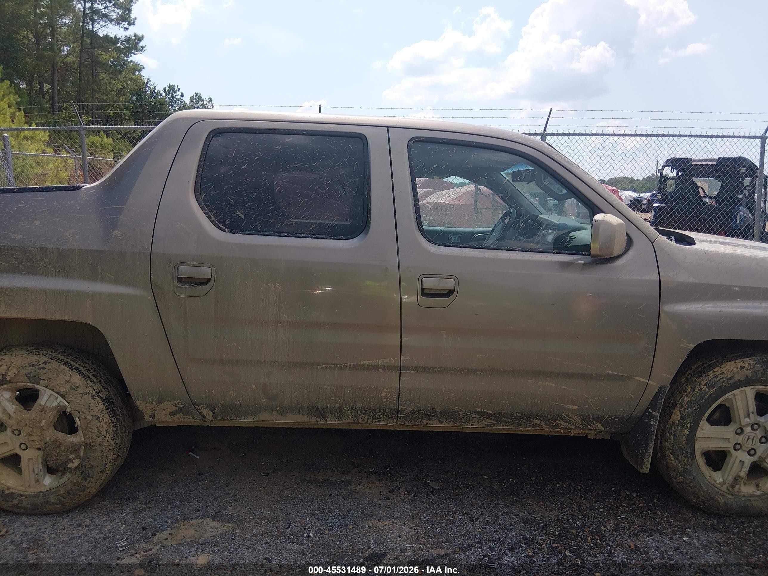 2009 Honda Ridgeline Rtl Brown vin: 2HJYK16509H501108