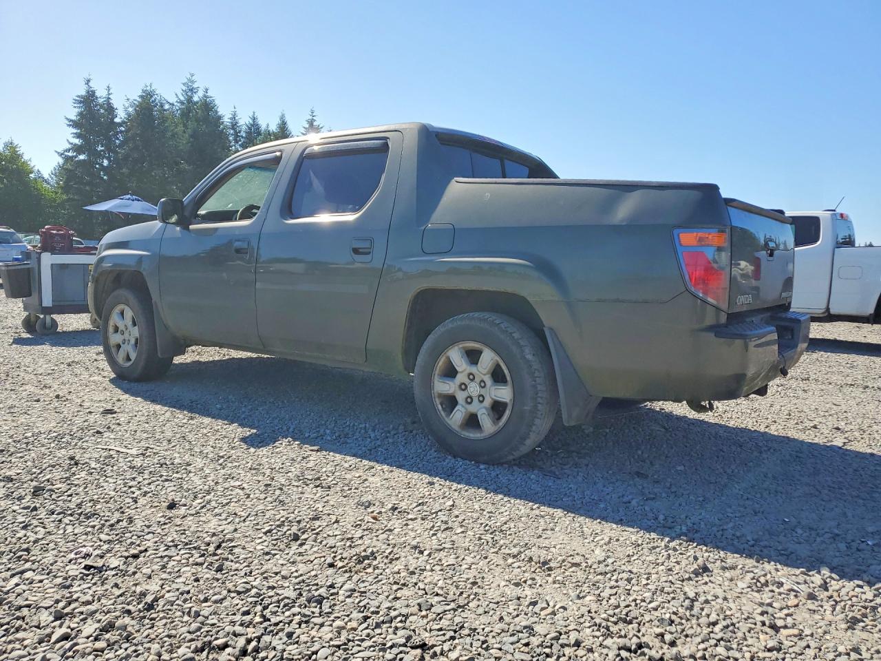2006 Honda Ridgeline Rtl Green vin: 2HJYK16516H548143