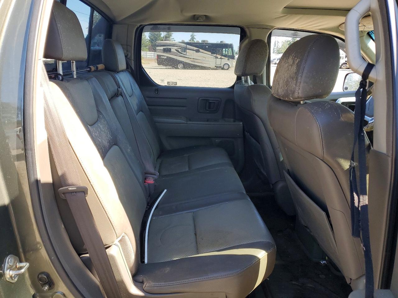 2006 Honda Ridgeline Rtl Green vin: 2HJYK16516H548143