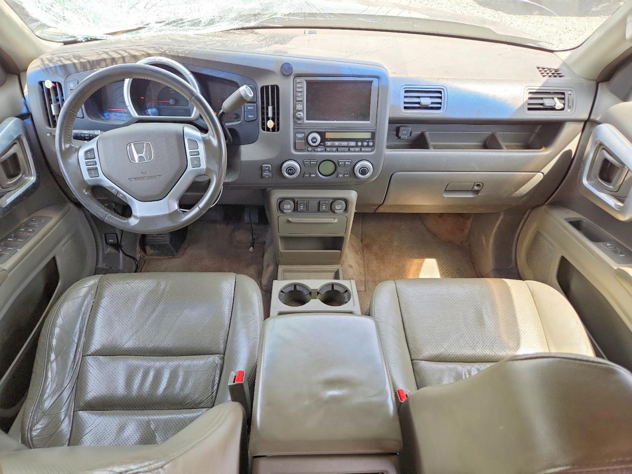 2007 Honda Ridgeline Rtl Gray vin: 2HJYK16517H506153