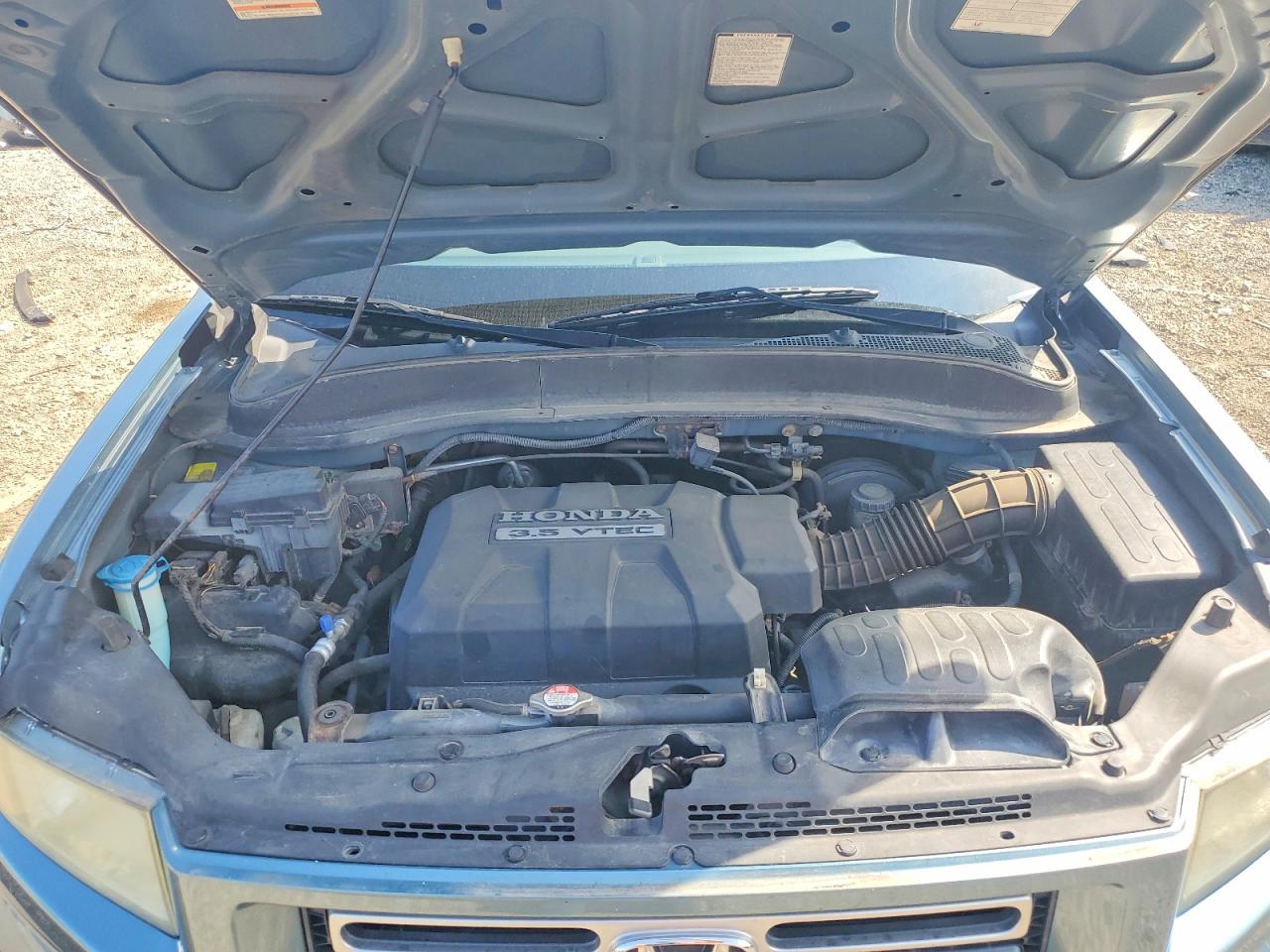 2007 Honda Ridgeline Rtl Turquoise vin: 2HJYK16517H512390