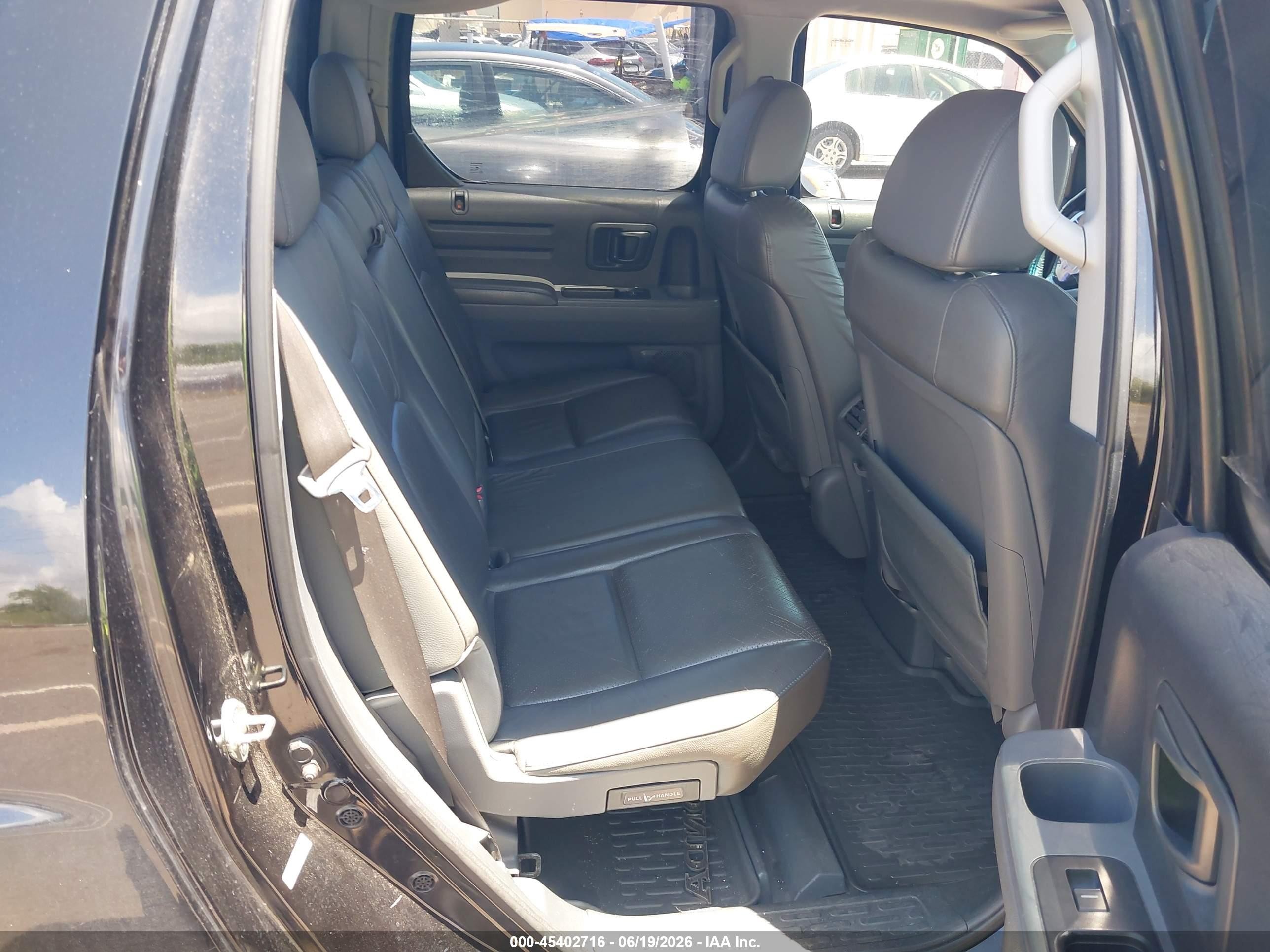2007 Honda Ridgeline Rtl Black vin: 2HJYK16517H515516
