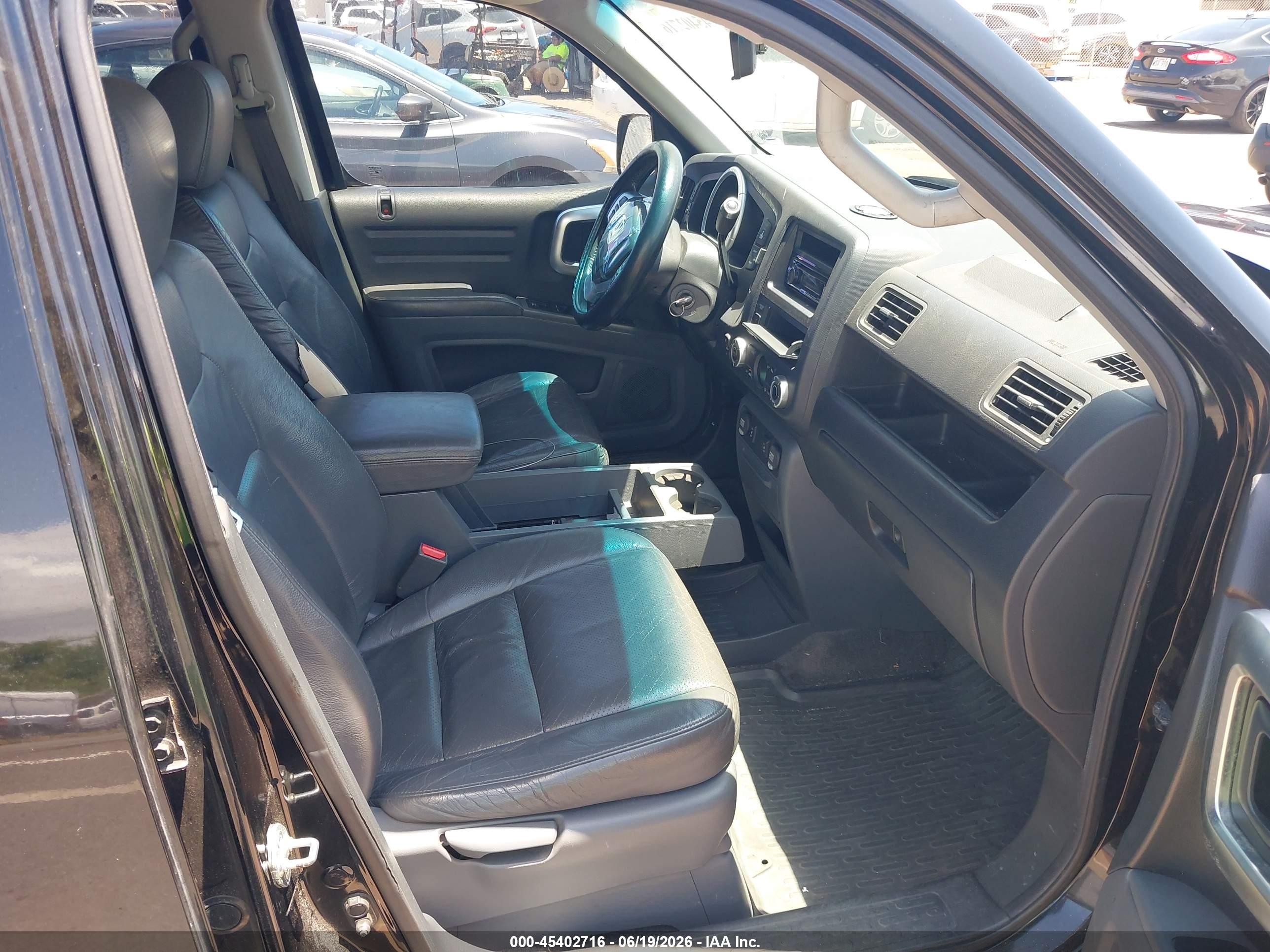 2007 Honda Ridgeline Rtl Black vin: 2HJYK16517H515516