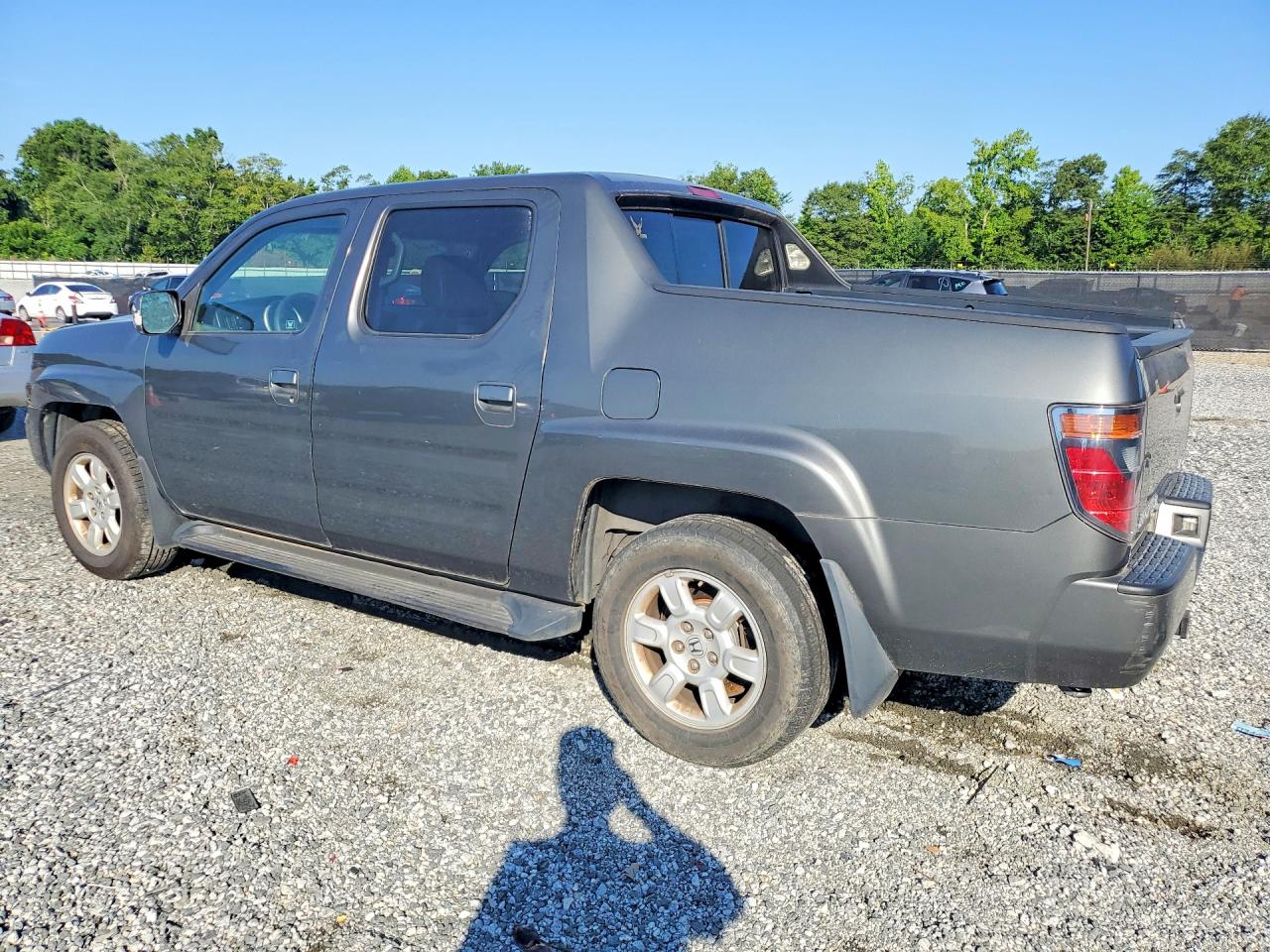 2007 Honda Ridgeline Rtl Gray vin: 2HJYK16517H520103