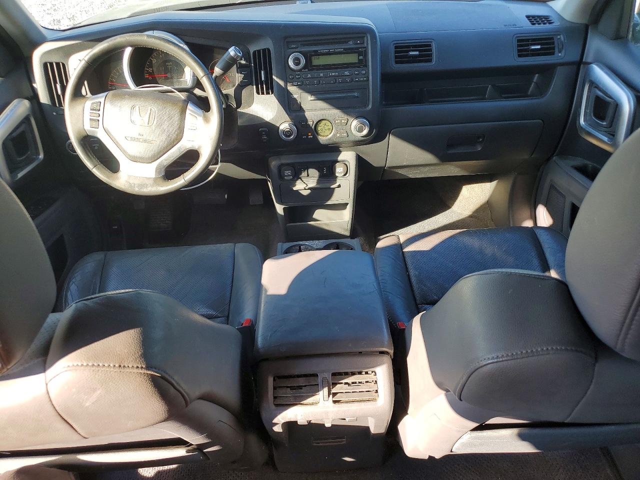 2007 Honda Ridgeline Rtl Gray vin: 2HJYK16517H520103