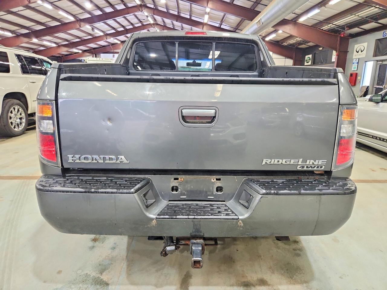 2008 Honda Ridgeline Rtl Gray vin: 2HJYK16518H507496