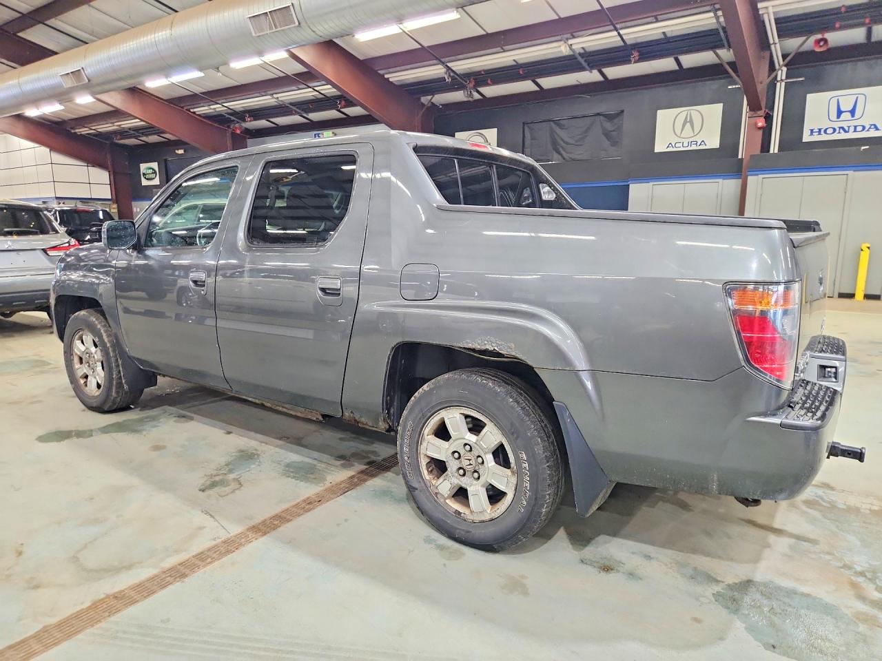 2008 Honda Ridgeline Rtl Gray vin: 2HJYK16518H507496