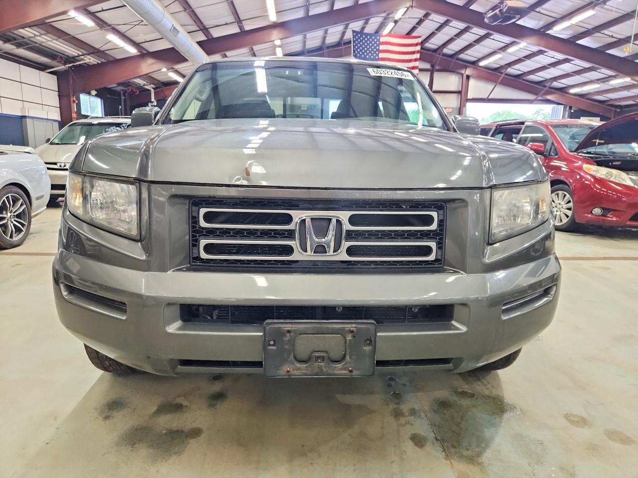 2008 Honda Ridgeline Rtl Gray vin: 2HJYK16518H507496