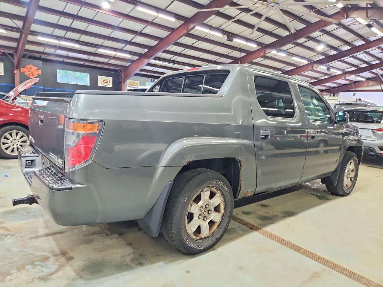 2008 Honda Ridgeline Rtl Gray vin: 2HJYK16518H507496