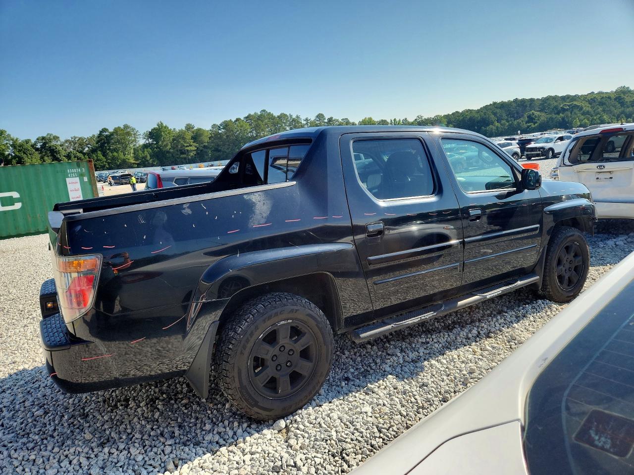 2008 Honda Ridgeline Rtl Black vin: 2HJYK16518H516165