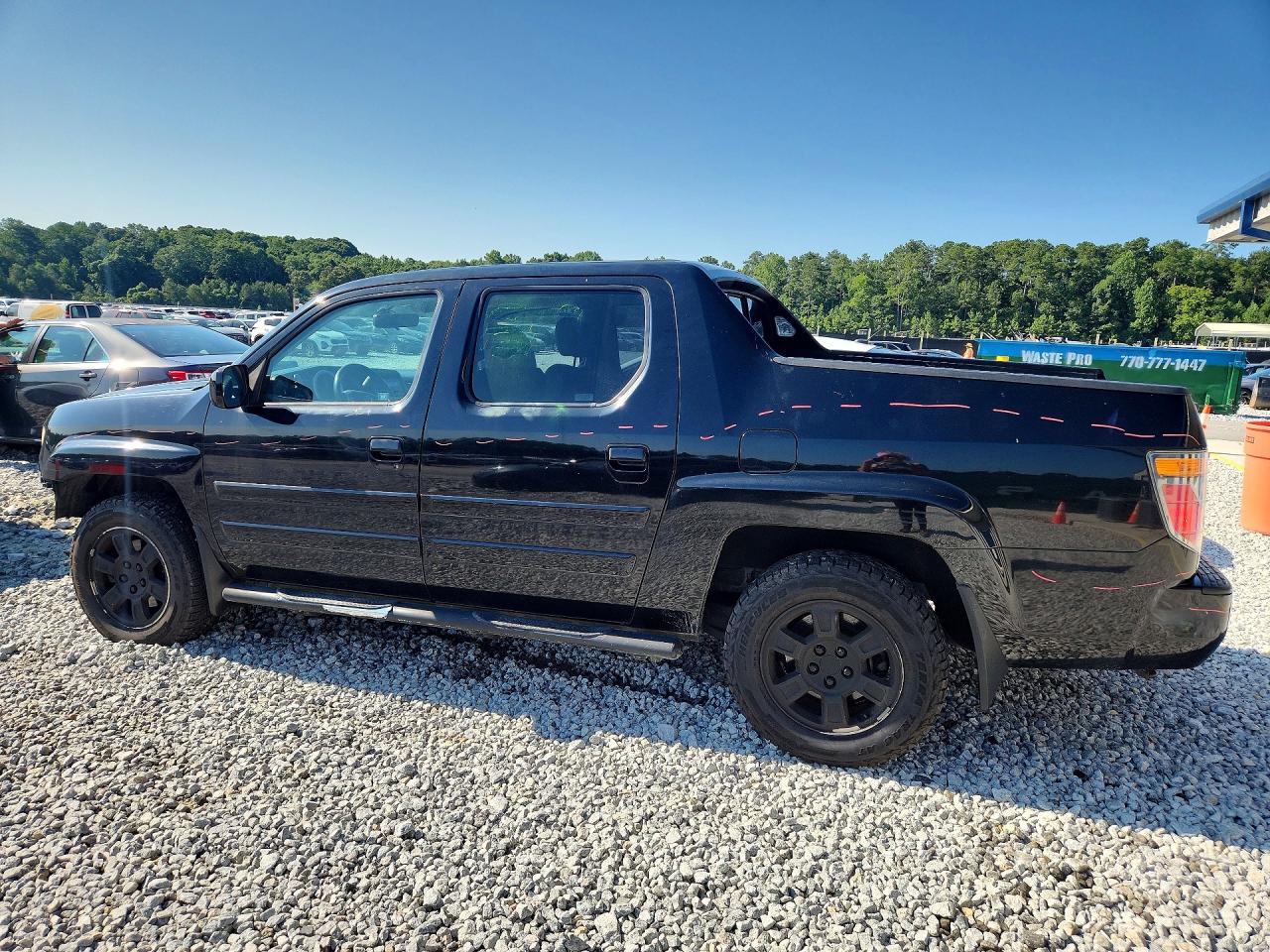 2008 Honda Ridgeline Rtl Black vin: 2HJYK16518H516165