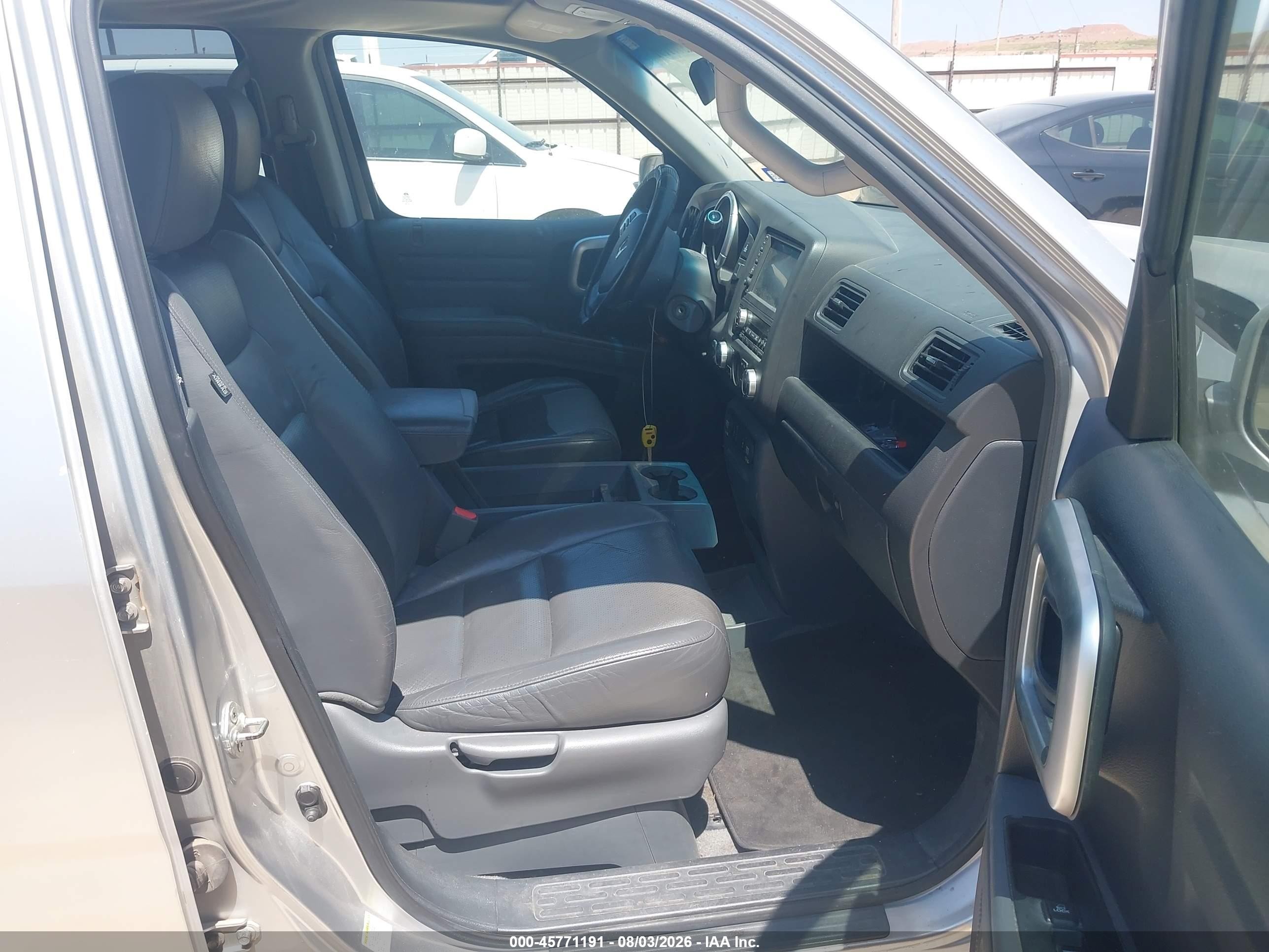 2008 Honda Ridgeline Rtl Серебряный vin: 2HJYK16518H519308