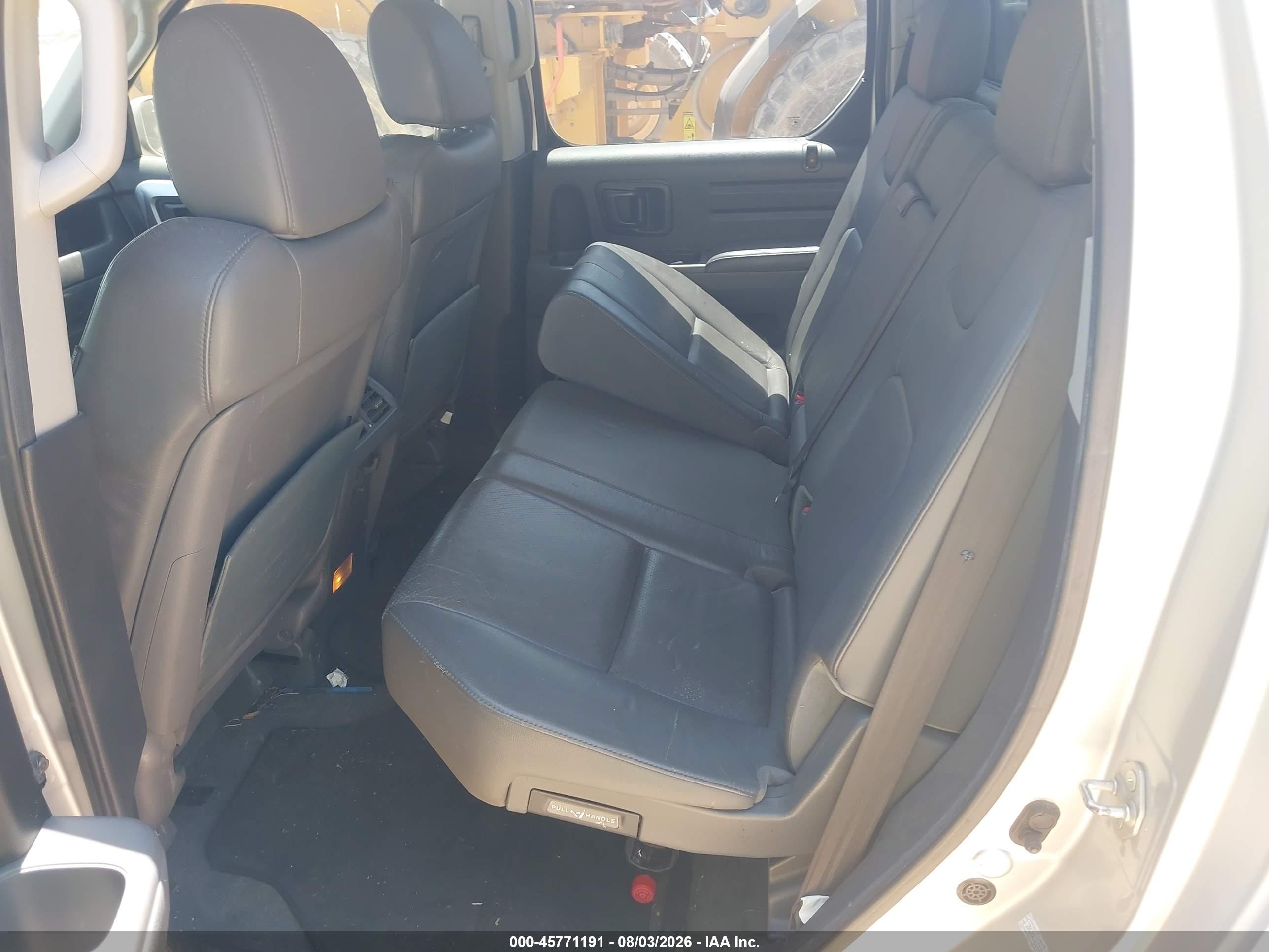 2008 Honda Ridgeline Rtl Серебряный vin: 2HJYK16518H519308