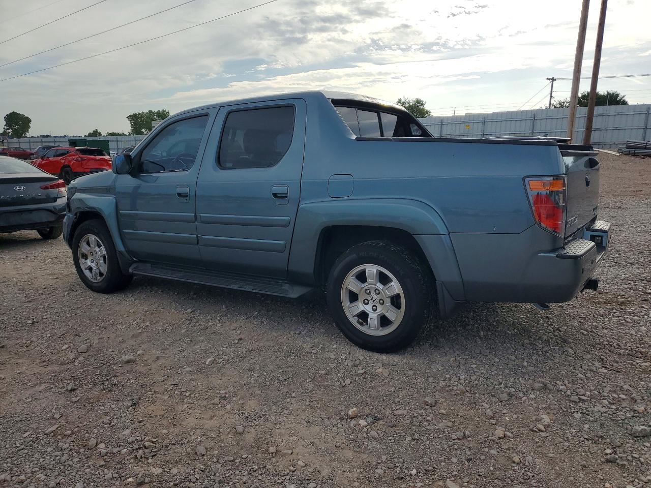 2008 Honda Ridgeline Rtl Синий vin: 2HJYK16518H527831