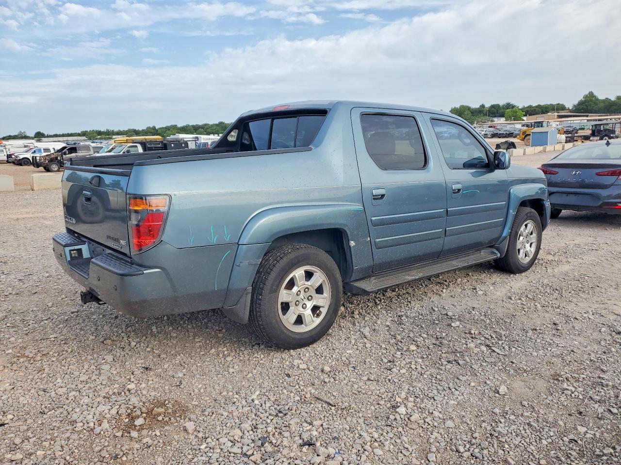 2008 Honda Ridgeline Rtl Синий vin: 2HJYK16518H527831