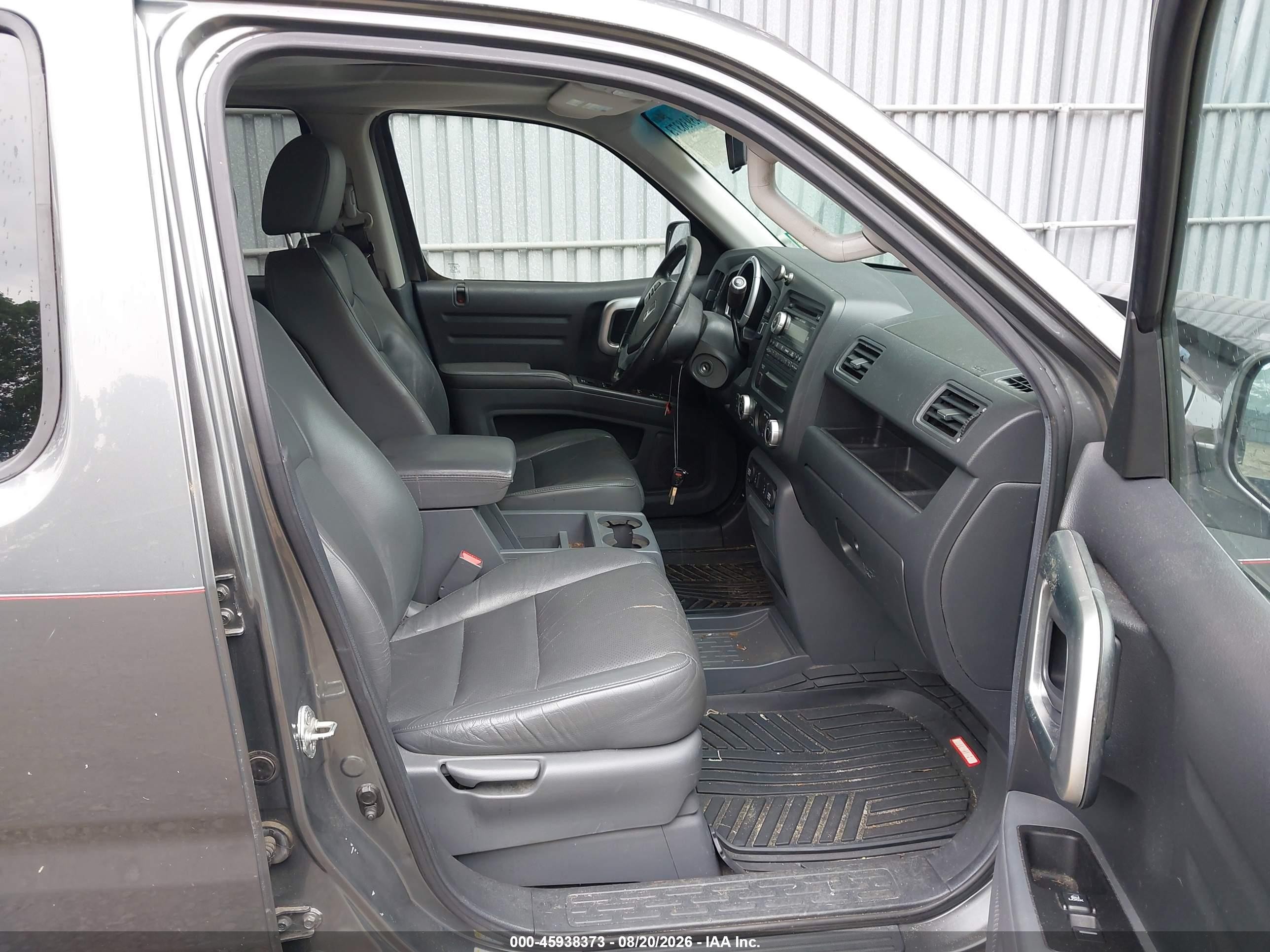 2008 Honda Ridgeline Rtl Серый vin: 2HJYK16518H532060