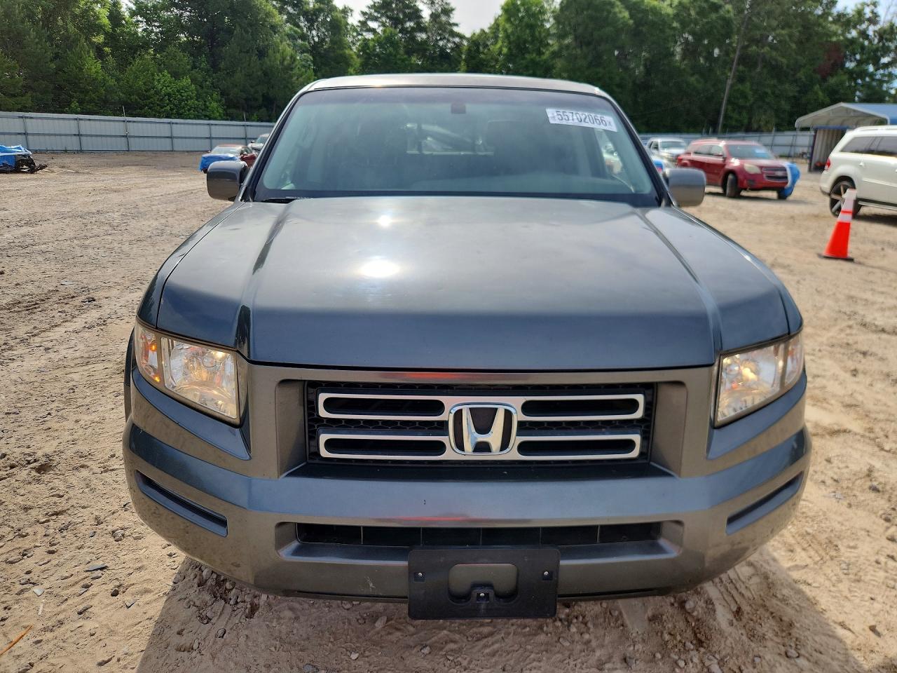 2008 Honda Ridgeline Rtl Серый vin: 2HJYK16518H534696
